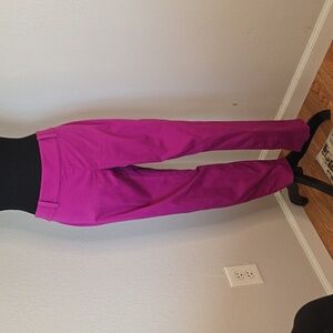 Ann Taylor Chelsea Crop Pants in Magenta GENEROUS Size 6